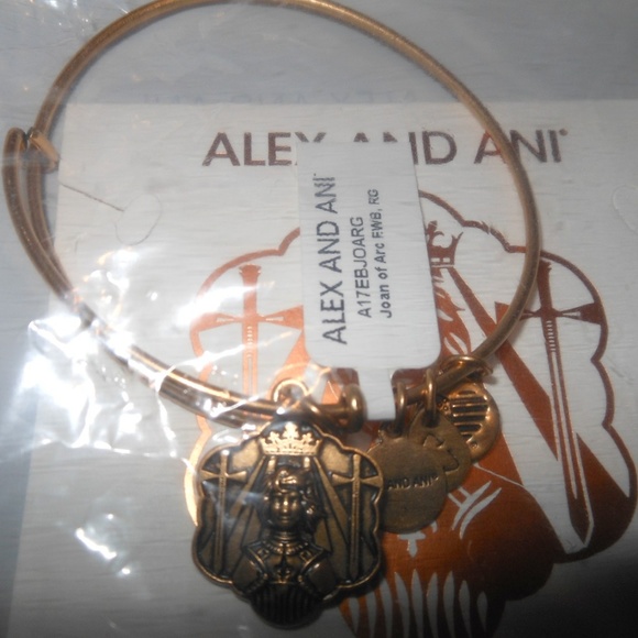 Alex And Ani Joan Of Arc Courage Charm Rafaelian G - Picture 5 of 7